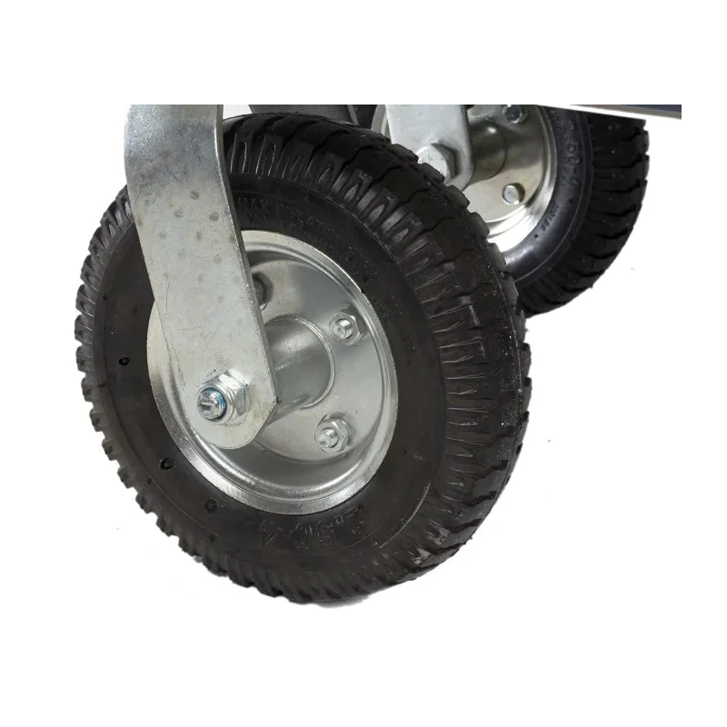 NEUTRAL Foldable Flatbed Steel Platform Trolley, 300 kg Load Capacity, Dimensions 907mm Length x 608mm Width x 956mm 252-034