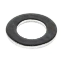 RS PRO Steel Bright Zinc Washer M20 DIN 125A, 37mm External Diameter, 21mm Inside Diameter, 3mm Thickness 276-932