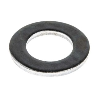 RS PRO Steel Bright Zinc Washer M20 DIN 125A, 37mm External Diameter, 21mm Inside Diameter, 3mm Thickness 276-932