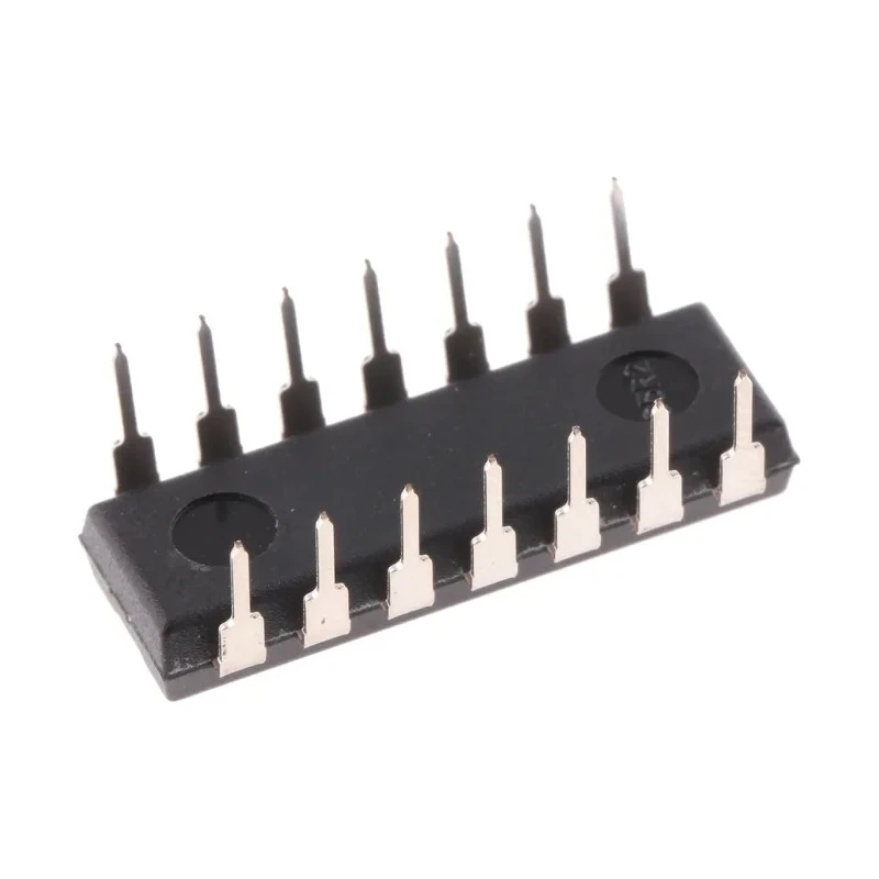 Texas Instruments Schmitt Trigger Input Inverter 6 Elements, 14-Pin PDIP SN7414N