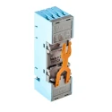 Tempatron 8 Way 250V AC DIN Rail Relay Socket, Screw Terminal, 10A Contact Current S7-C