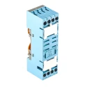 Tempatron 8 Way 250V AC DIN Rail Relay Socket, Screw Terminal, 10A Contact Current S7-C