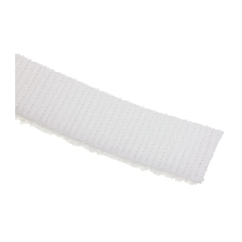 Velcro White Hook & Loop Tape 20mm x 10m Polyamide, Max Operating Temp 150°C EB52020010130501