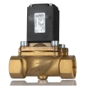 Burkert Solenoid Valve, 2 Port NC, 110V AC, Brass Body, 25mm Orifice, 16 bar Pressure, Series 0290, Model 078663