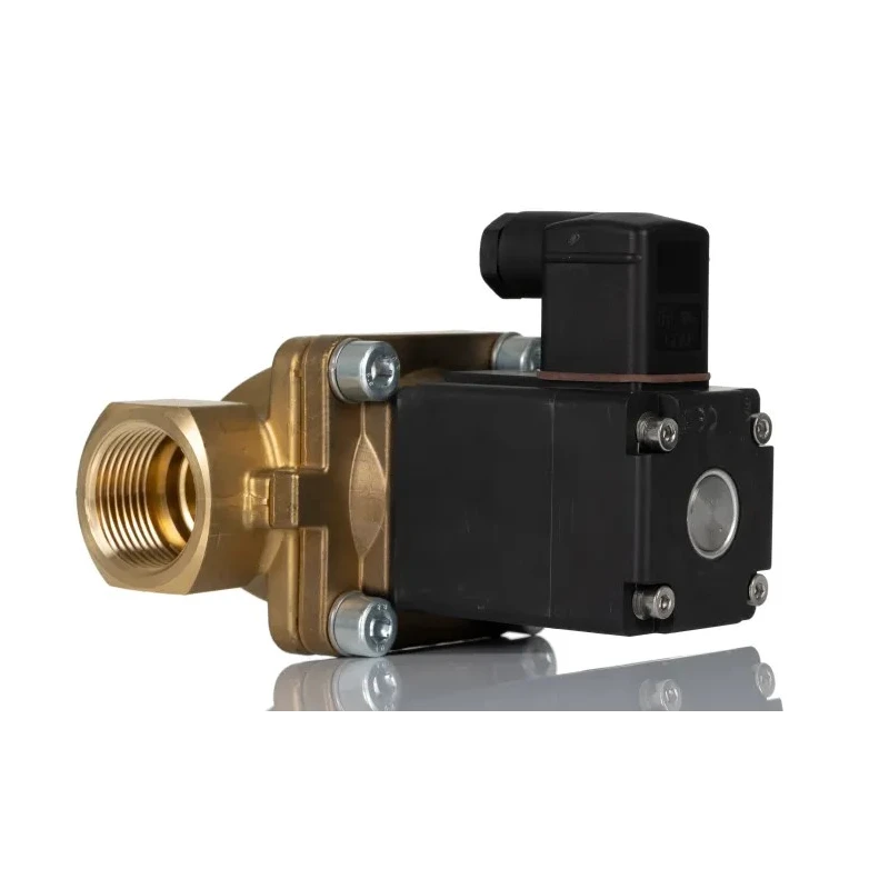 Burkert Solenoid Valve, 2 Port NC, 110V AC, Brass Body, 25mm Orifice, 16 bar Pressure, Series 0290, Model 078663