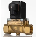 Burkert Solenoid Valve, 2 Port NC, 110V AC, Brass Body, 25mm Orifice, 16 bar Pressure, Series 0290, Model 078663