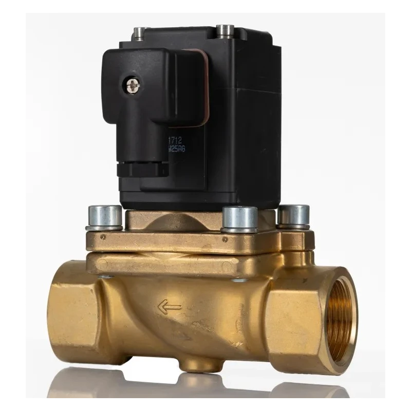 Burkert Solenoid Valve, 2 Port NC, 110V AC, Brass Body, 25mm Orifice, 16 bar Pressure, Series 0290, Model 078663