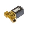 Burkert Solenoid Valve 2 Port NC, 110V AC, 1/2 in Brass Body, 16 bar Max Pressure 078655