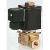 Burkert Solenoid Valve, 2 Port Threaded Brass Body NC 110V AC, 6.35 mm 023897