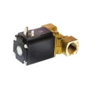 Burkert Solenoid Valve 2 Port NC, 110V AC, 1/2 in Brass Body, 16 bar Max Pressure 078655