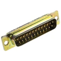 ITT Cannon 25 Way Straight Panel Mount D-Sub Connector Male D3HC-MP-M