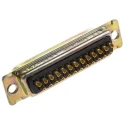 ITT Cannon 25 Way Straight Panel Mount D-Sub Connector Male D3HC-MP-M