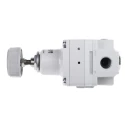 SMC Pneumatic Regulator 0.01 MPa Minimum Operating Pressure, G 1/4 Outlet Size IR2000