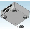 Essentra Round Anti-Vibration Mount, 38.1 mm OD, 8 mm Height Thermoplastic Elastomer Screw Mount SVF-1
