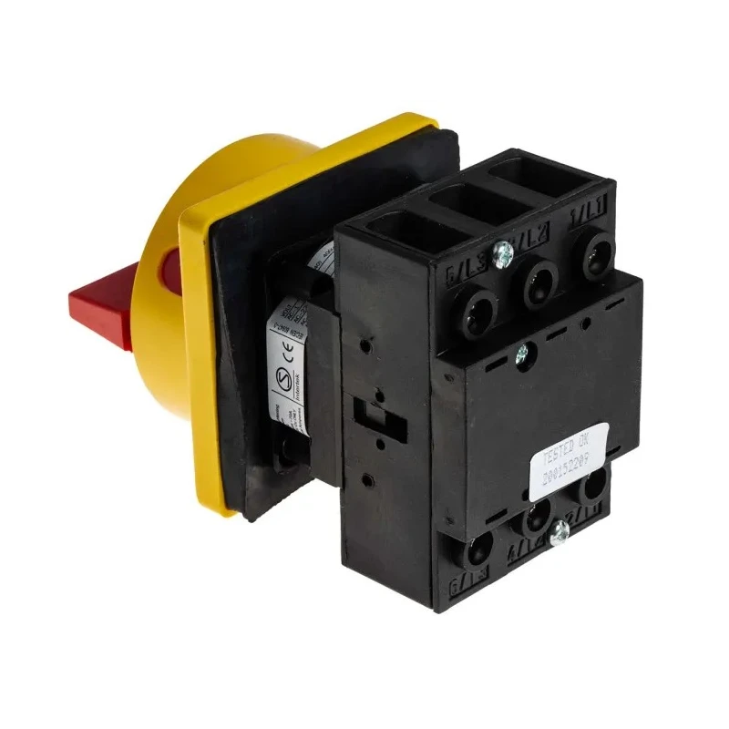 RS PRO 3-Pole Panel Mount Isolator Switch, IP65, 40A, 45 kW IP65