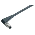 binder Male 3 way Right Angle to Unterminated 4 way Free End Sensor Actuator Cable 2 m 79-3109-32-04