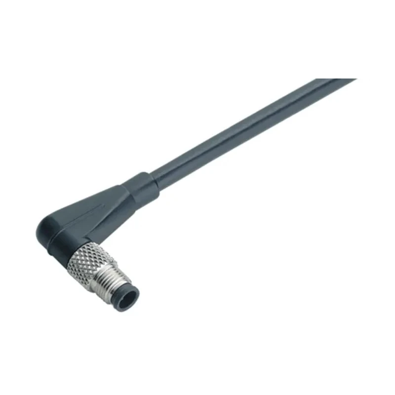 binder Male 3 way Right Angle to Unterminated 4 way Free End Sensor Actuator Cable 2 m 79-3109-32-04