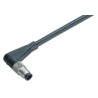binder Male 3 way Right Angle to Unterminated 4 way Free End Sensor Actuator Cable 2 m 79-3109-32-04