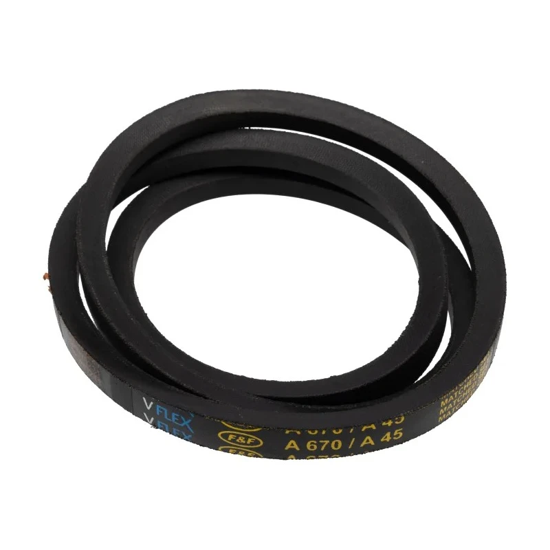 RS PRO Drive Belt, Belt Section A, 1193 mm Outside Length, 1143 mm Inside Length, 13 mm Width, 8 mm Height, Rubber 471-786