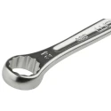 Facom Combination Spanner 24 mm Satin Chrome Alloy Steel 267mm Overall Length 12-Point 15° Offset Angle 440.24