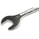 Facom Combination Spanner 24 mm Satin Chrome Alloy Steel 267mm Overall Length 12-Point 15° Offset Angle 440.24