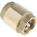 RS PRO Brass Threaded Single Check Valve 1 in BSPP 12 bar 486-164