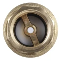 RS PRO Brass Threaded Single Check Valve 1 in BSPP 12 bar 486-164