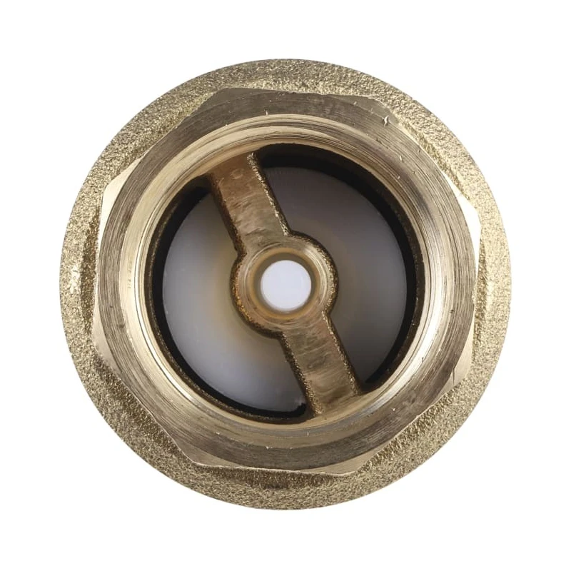 RS PRO Brass Threaded Single Check Valve 1 in BSPP 12 bar 486-164