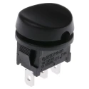 RS PRO SPDT On-Off-On Rocker Switch Panel Nylon Housing IP66 10A 250V AC 28V DC 419-772