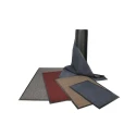 Coba Europe Vyna-Plush Entrance Mat Cutpile Indoor Use Black Grey 600mm x 900mm x 7mm VP010601