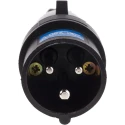 Emerson Appleton Industrial Power Connector 2P+PE Cable Mount IECEx/ATEX IP66 Blue 16A 200, 250V ac 