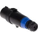 Emerson Appleton Industrial Power Connector 2P+PE Cable Mount IECEx/ATEX IP66 Blue 16A 200, 250V ac 