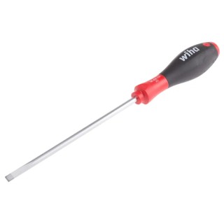 Wiha Slotted Screwdriver 25 mm Blade VDE 1000V Approved Bi-Material Handle Chrome Vanadium Steel Blade 150mm Overall 00700