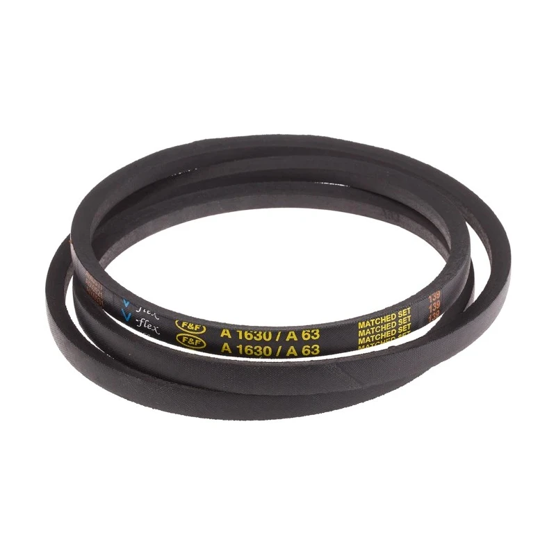 RS PRO Drive Belt, belt section A, 1650 mm Outside Length, 1600 mm Inside Length, 13 mm Width, 8 mm Height 471-538