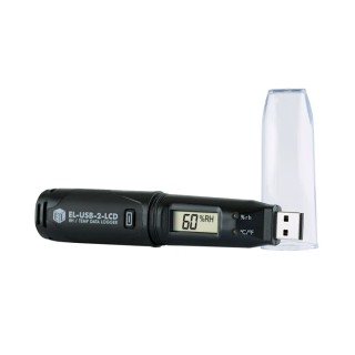 Lascar Temperature & Humidity Data Logger USB Interface EL-USB-2-LCD