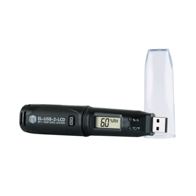 Lascar Temperature & Humidity Data Logger USB Interface EL-USB-2-LCD
