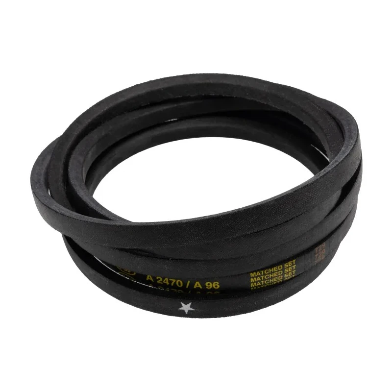 RS PRO Drive Belt, belt section A 2488 mm Outside Length, 2438 mm Inside Length, 13 mm Width, 8 mm Height, Polyester 471-550