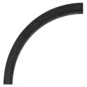 RS PRO Drive Belt, belt section A 2488 mm Outside Length, 2438 mm Inside Length, 13 mm Width, 8 mm Height, Polyester 471-550