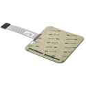 APEM 16 Key Silver Membrane Keypad 4x4 Layout Polycarbonate Actuators AC3561
