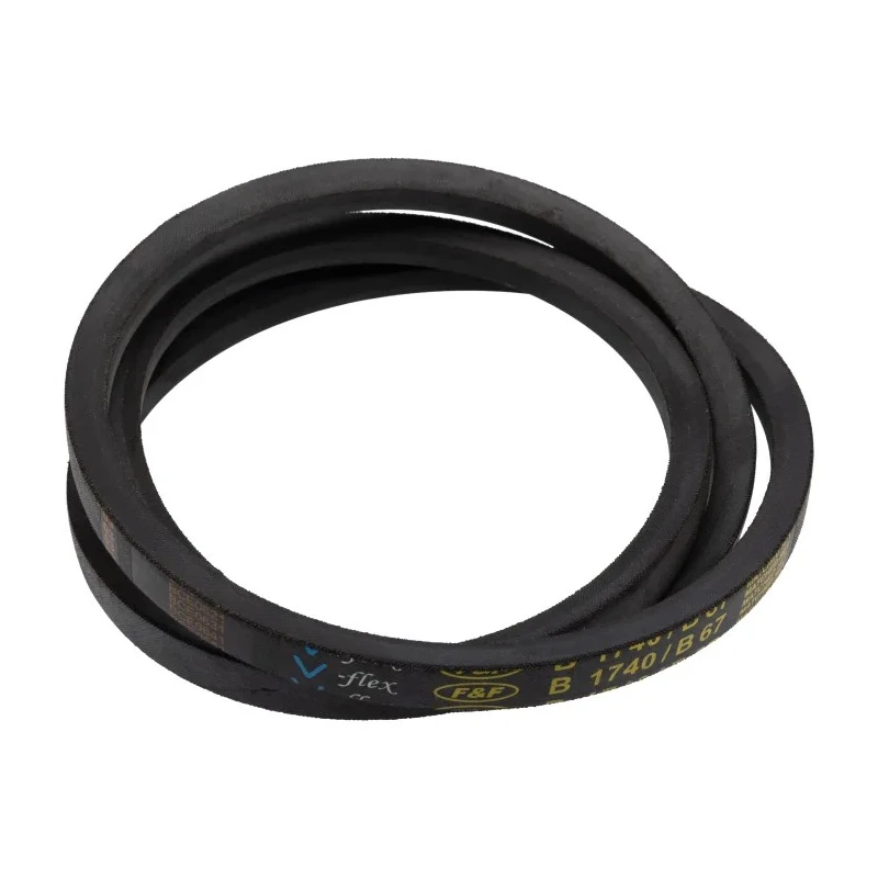 RS PRO B Section Drive Belt, Rubber and Polyethylene Terephthalate, Polyester Cord, 17mm Width, 11mm Height, 1769mm 471-875