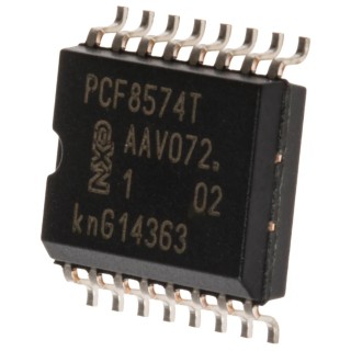 NXP 8-Channel Remote 8 Bit I/O Expander SOIC 16 PCF8574T/3,512