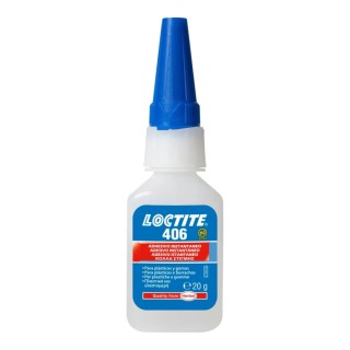 Loctite Specialised Super Glue 20 g Liquid Cyanoacrylate Adhesive Low Viscosity for Rubber and Plastic LOCTITE® 406