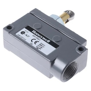 Honeywell Technologies E7 Series Roller Lever Limit Switch, SPDT, IP50, Die Cast Zinc Housing, 480V AC, 15A BZE7-2RQ8-C