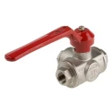 RS PRO Brass Threaded 2 in BSPP Ball Valve, Aluminium Handle, Maximum 120°C Operating Temperature 486-322