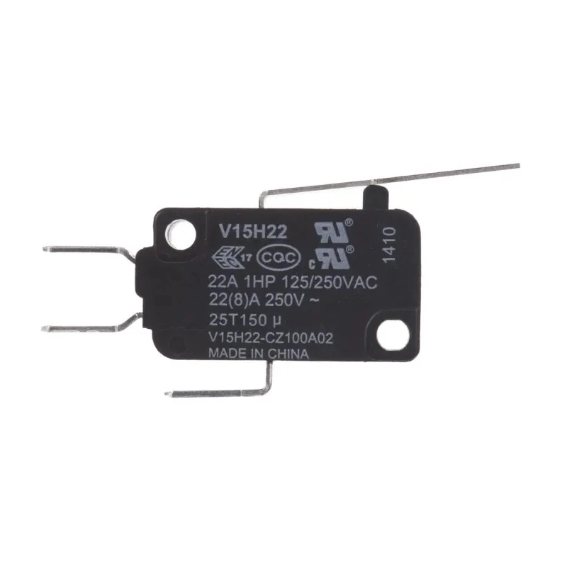 Honeywell Technologies Leaf Lever Micro Switch Quick Connect Terminal 22A 250V AC SPDT IP67 V15H22-CZ100A02