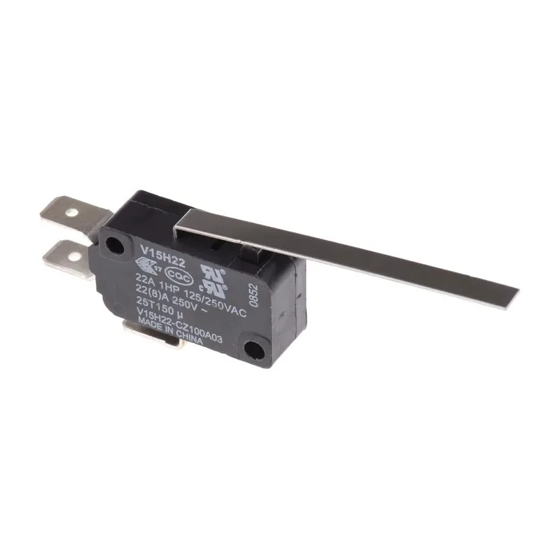 Honeywell Technologies Long Leaf Lever Micro Switch 22A 250V AC SPDT IP67 V15H22-CZ100A03