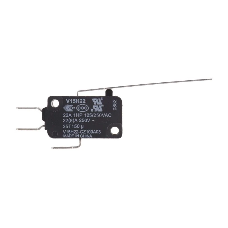 Honeywell Technologies Long Leaf Lever Micro Switch 22A 250V AC SPDT IP67 V15H22-CZ100A03