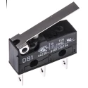 ZF Hinge Lever Micro Switch Tab Terminal 6A 250V ac SPDT IP50 DB1C-B1LC