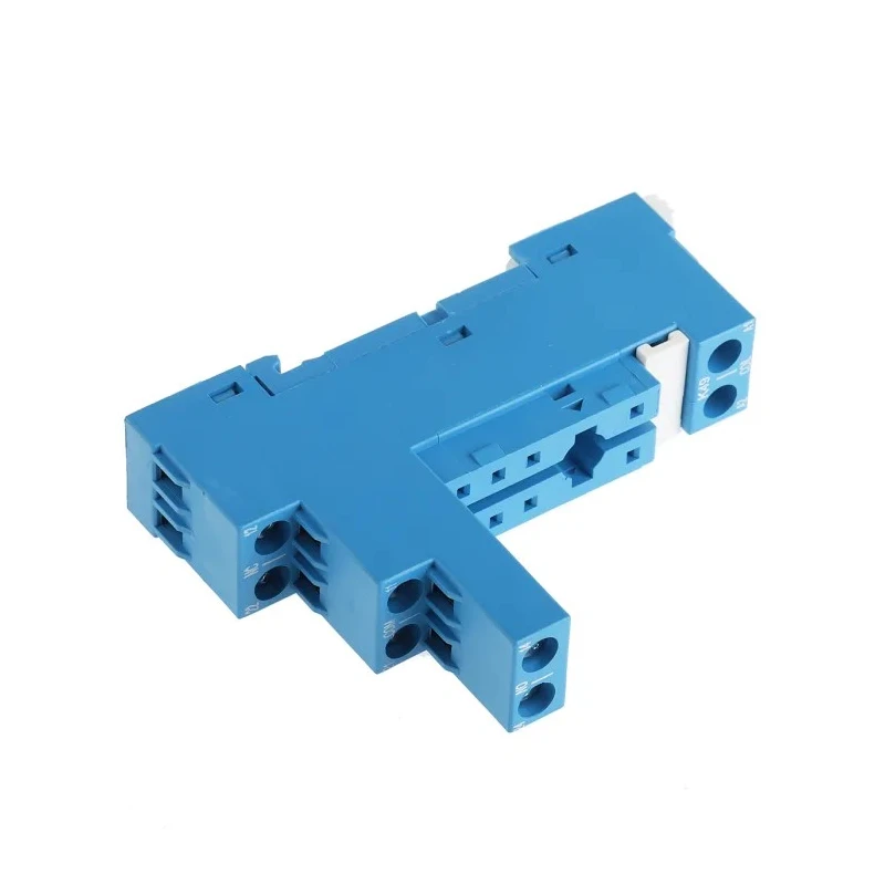 Finder 8 Way 250V AC DIN Rail Relay Socket for 44.52, 44.62, 40.61, 40.52, 40.51 Series Relay 95.75SMA