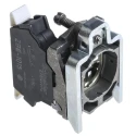 Schneider Electric Harmony XB4 Series Contact Block, 1 NO, Screw Clamp Terminals, Metal Fixing Collar ZB4BZ1015
